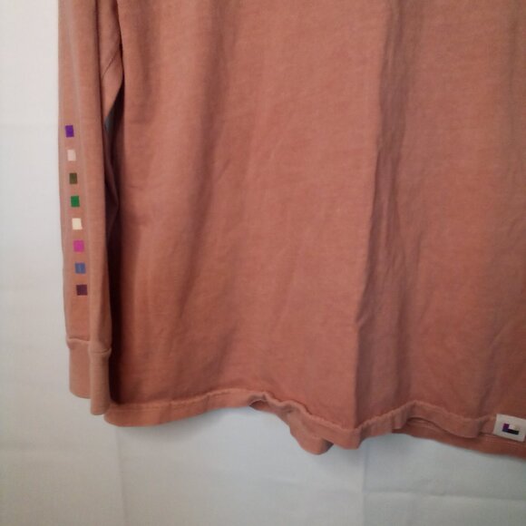 Peloton Shirt Women M Long Sleeve Pink - Picture 5 of 16